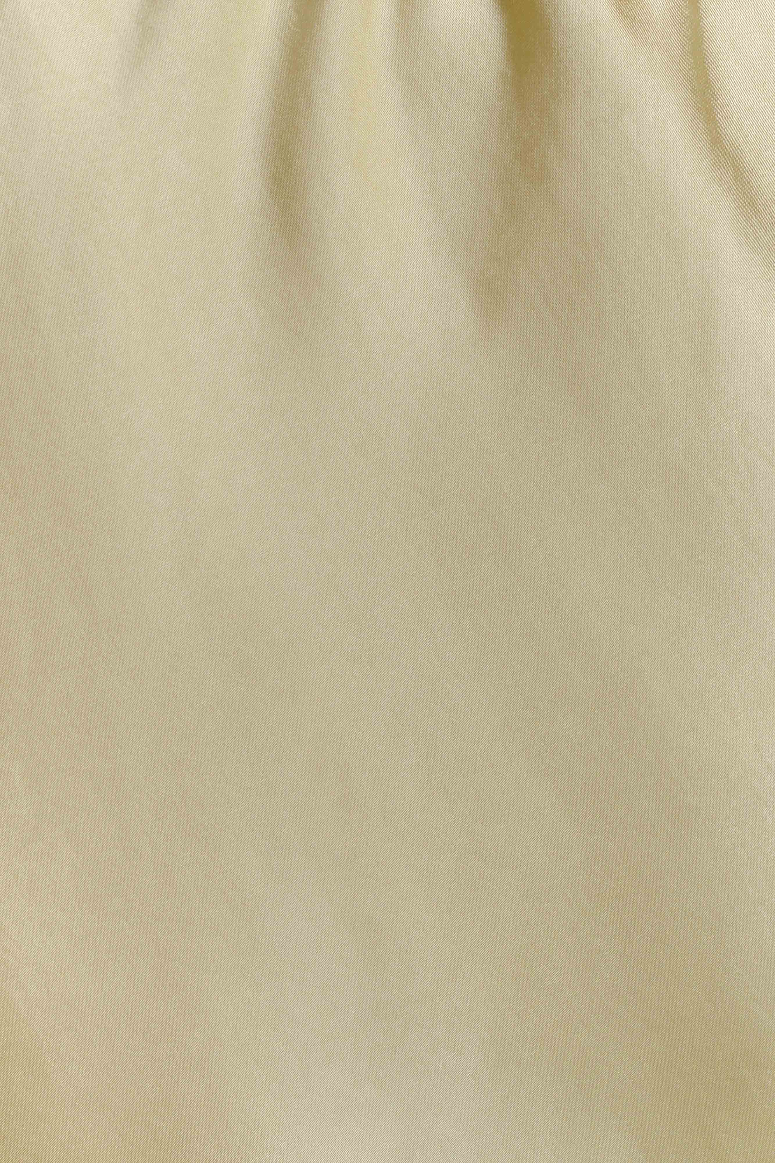 Bella Satin Halter Maxi Dress - Lemon